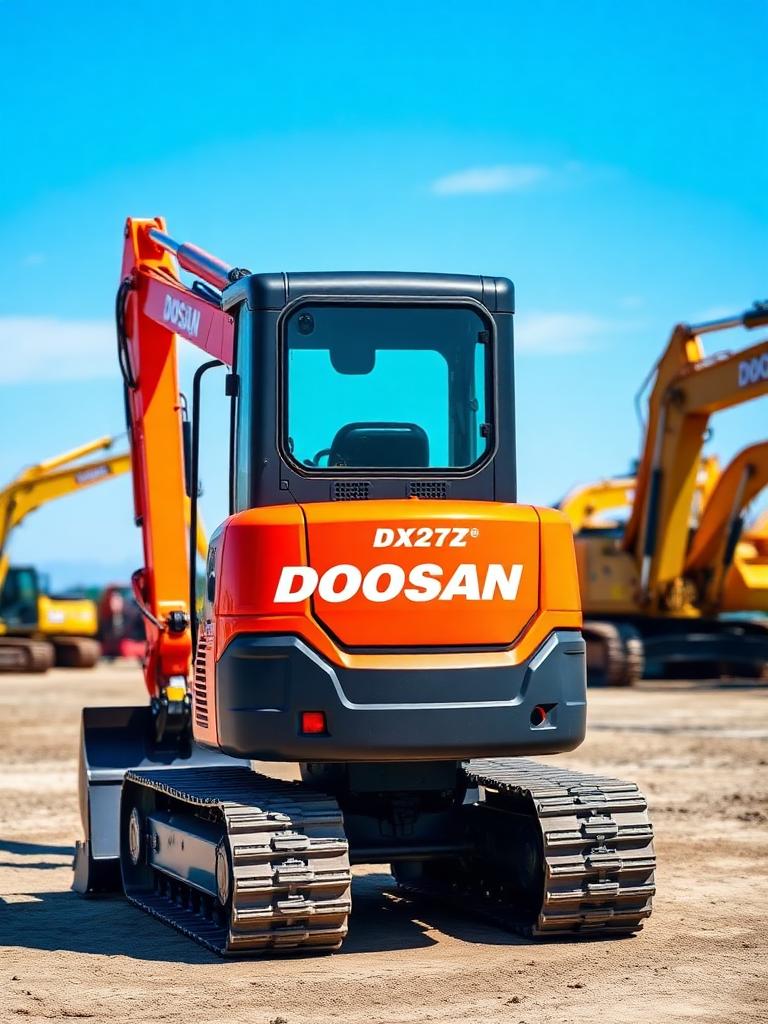 DOOSAN DX27Z Mini Excavator - Thumbnail 2