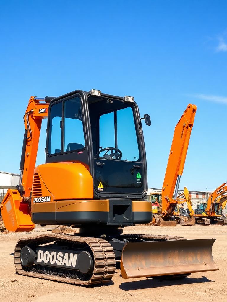 DOOSAN DX27Z Mini Excavator - Thumbnail 3