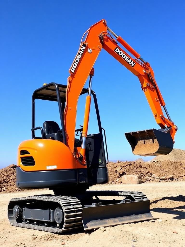 DOOSAN DX27Z Mini Excavator - Thumbnail 4