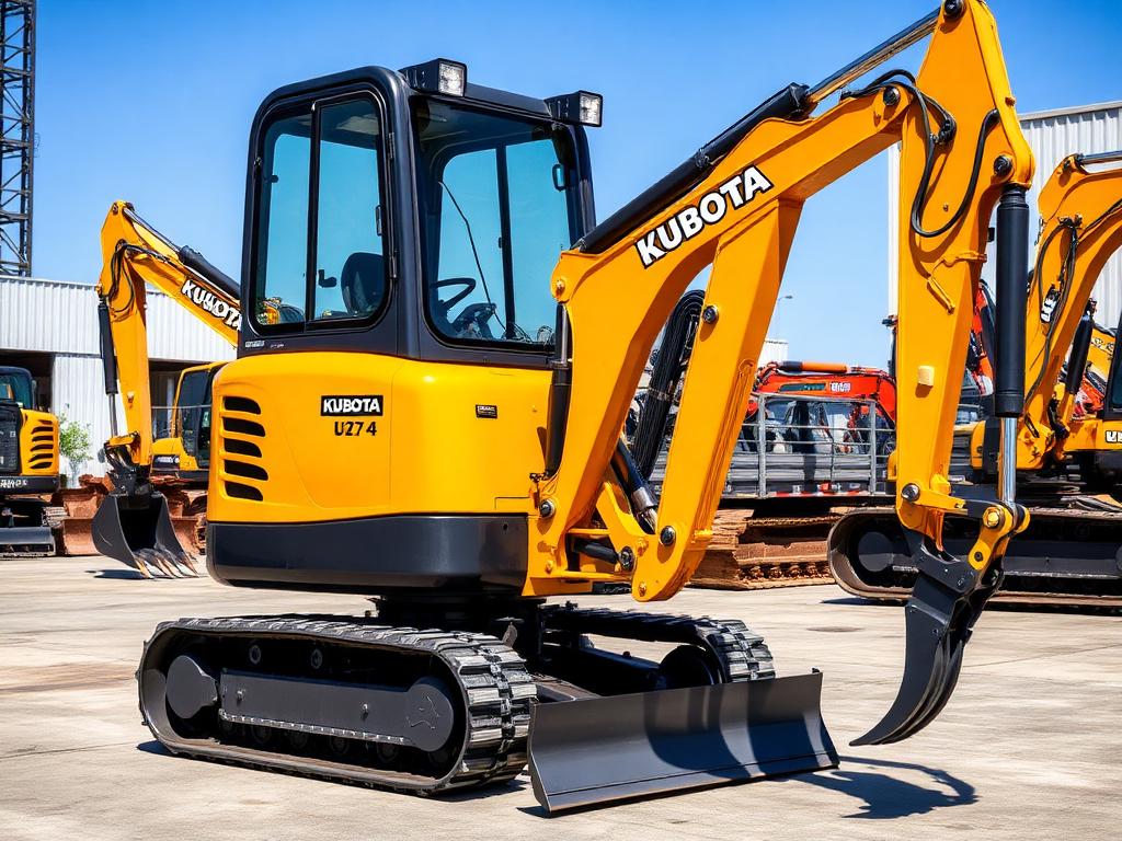 KUBOTA U27-4 Mini Excavator - Thumbnail 2
